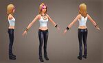 The Sims 4: Early Character Prototypes by Brian Steffel Sims